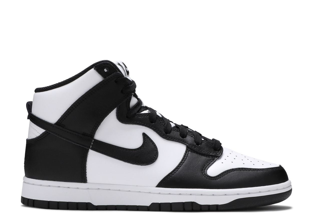 NIKE DUNK HIGH WHITE BLACK