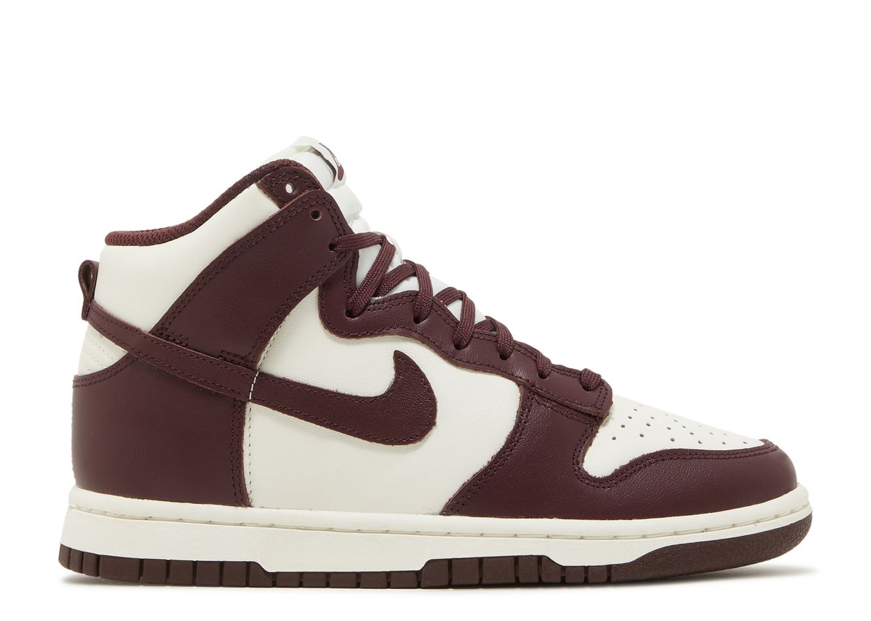 NIKE DUNK HIGH BURGUNDY CRUSH