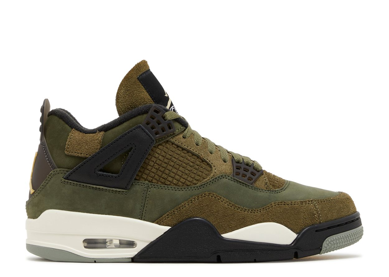 JORDAN 4 RETRO CRAFT OLIVE