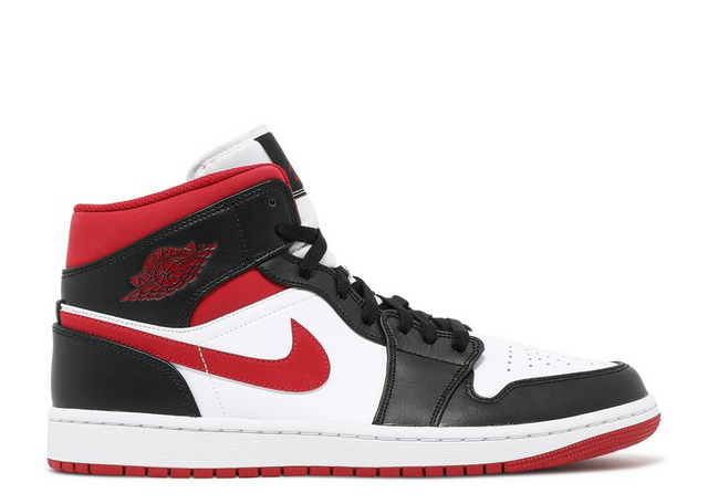 JORDAN 1 MID GYM RED PANDA