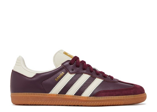 ADIDAS SAMBA OG MAROON GOLD