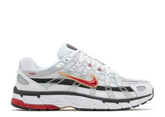 NIKE P-6000 WHITE GOLD RED