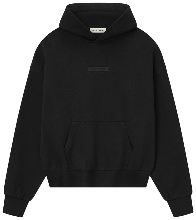 FEAR OF GOD ESSENTIALS HOODIE JET BLACK