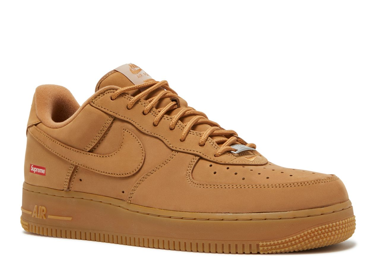 NIKE AIRFORCE 1 LOW SUPREME WHEAT