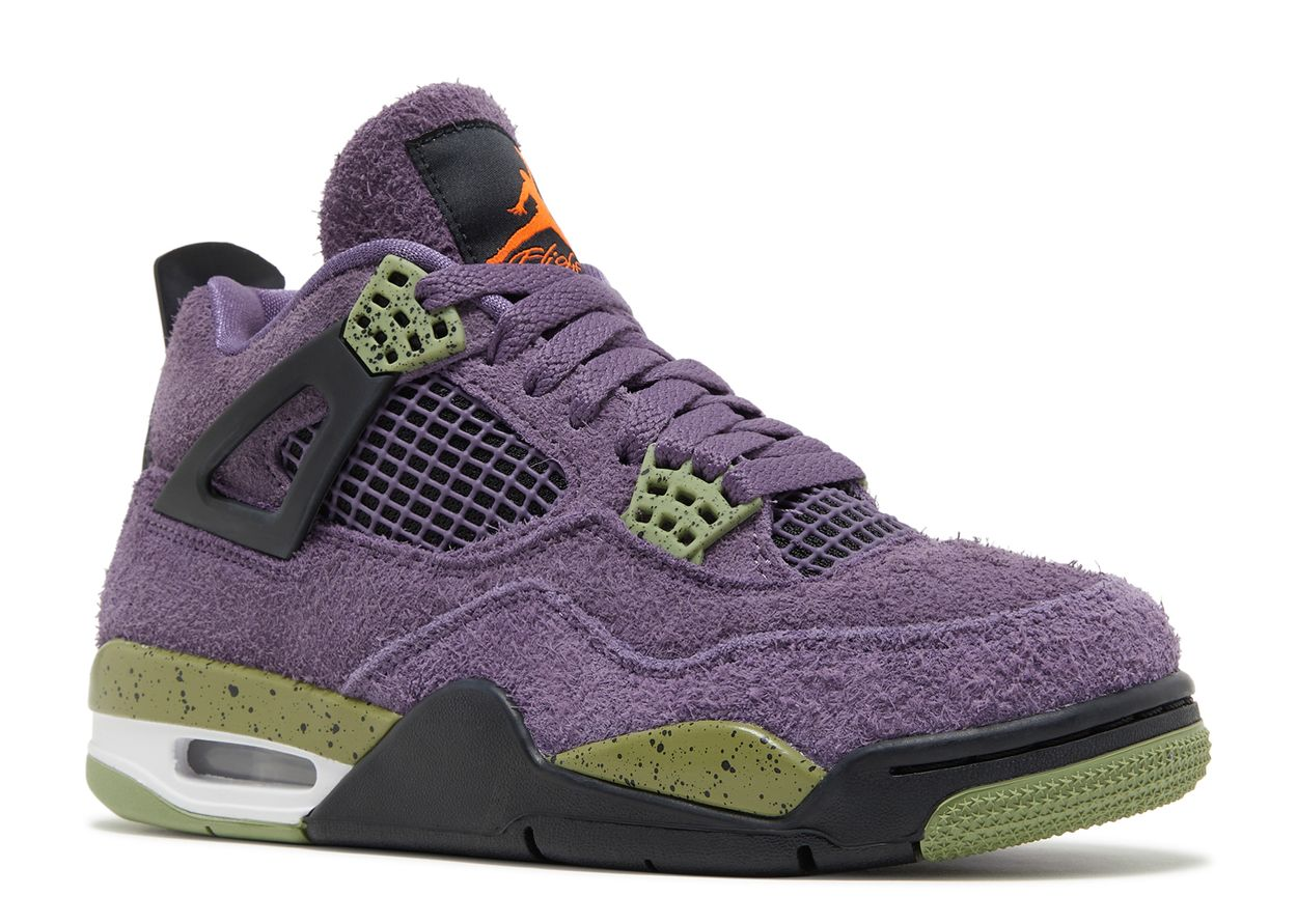 JORDAN 4 RETRO CANYON PURPLE