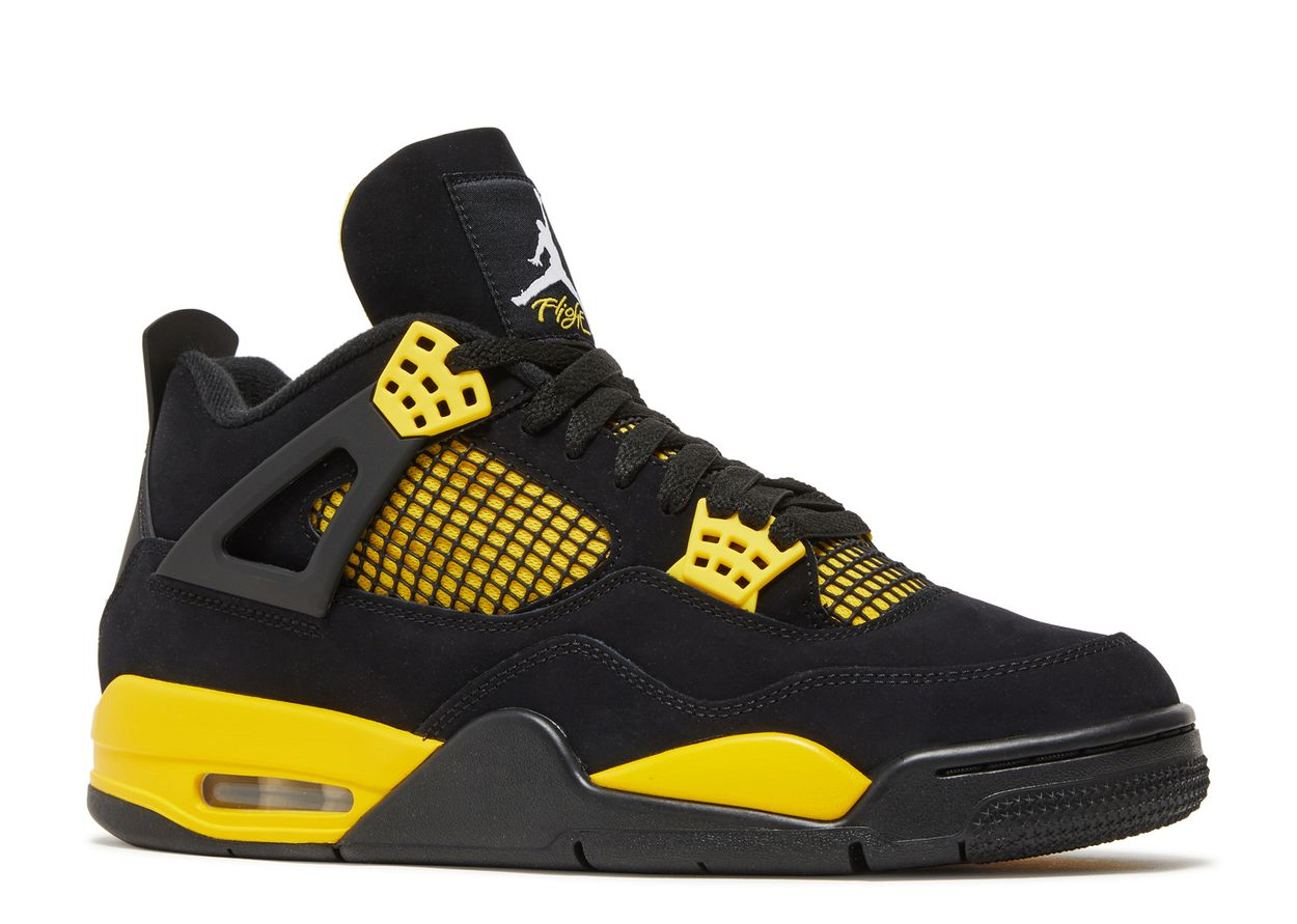 JORDAN 4 RETRO THUNDER 2023