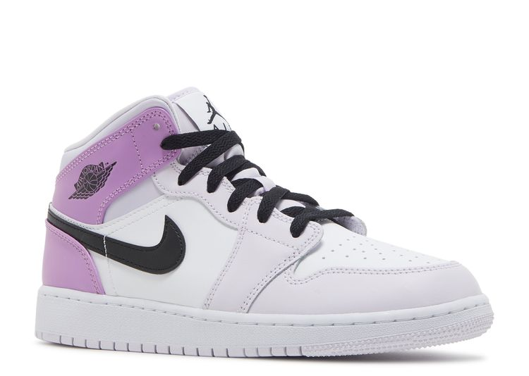 JORDAN 1 MID BARELY GRAPE