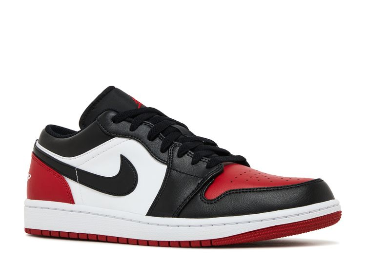 JORDAN 1 LOW BRED TOE