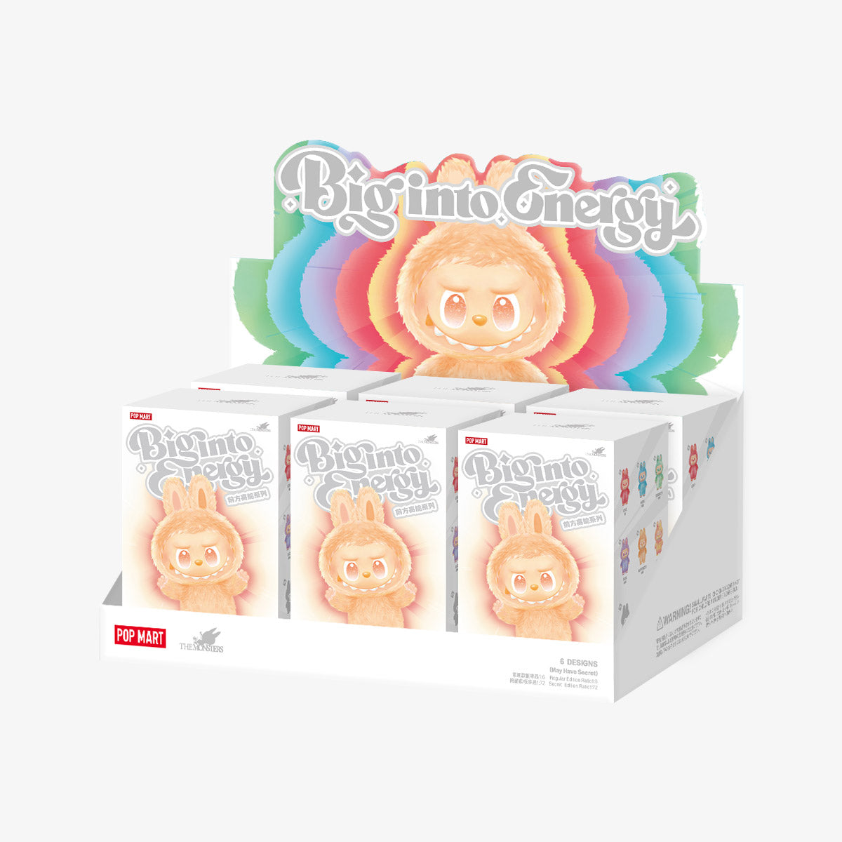 POP MART LABUBU BIG INTO ENERGY SINGLE BLIND BOX