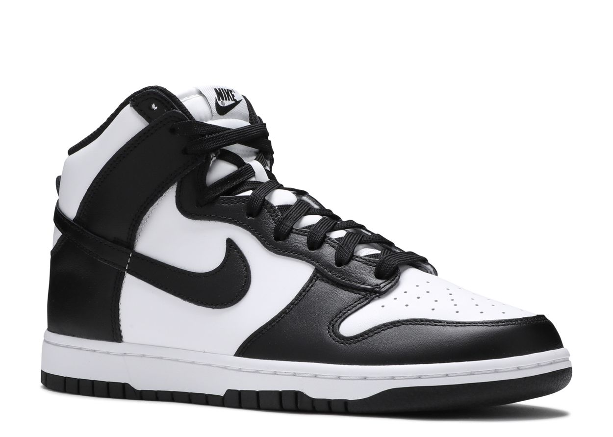 NIKE DUNK HIGH WHITE BLACK