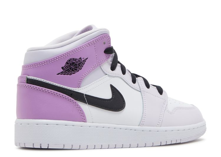 JORDAN 1 MID BARELY GRAPE