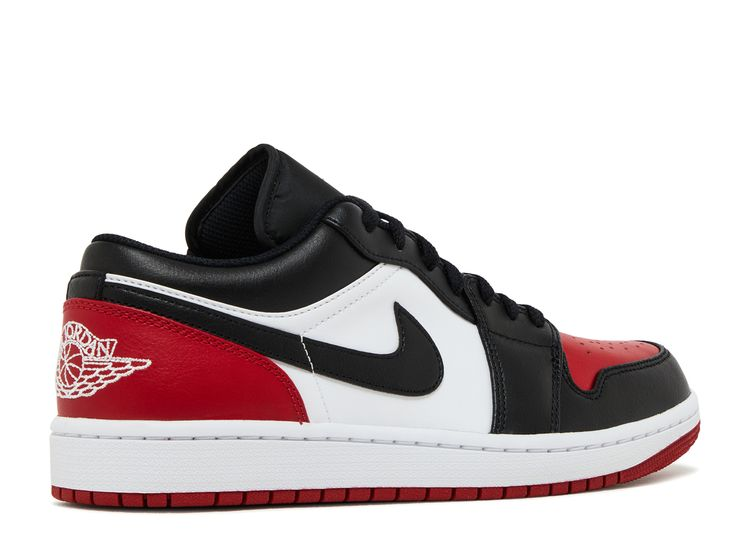 JORDAN 1 LOW BRED TOE