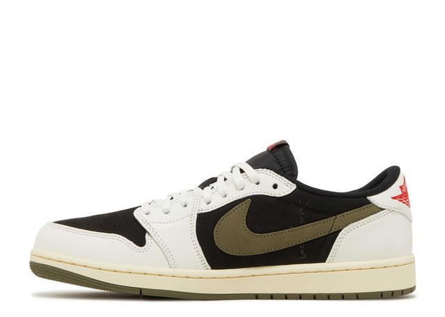 JORDAN 1 LOW x TRAVIS SCOTT OLIVE