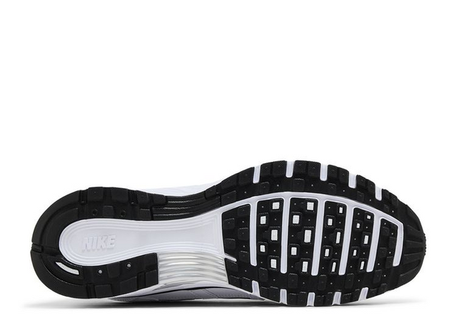 NIKE P-6000 WHITE METALLIC SILVER BLACK