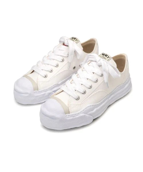 MAISON MIHARA YASUHIRO HANK CANVAS LOW WHITE