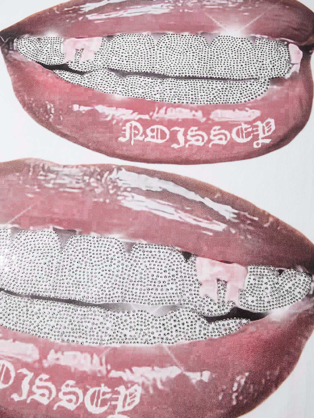GLITTERING DIAMOND GRILLS T-SHIRT