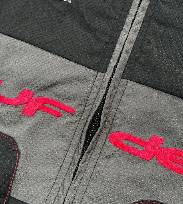 NEUFDEUX DIAMOND RIPSTOP JACKET BLACK