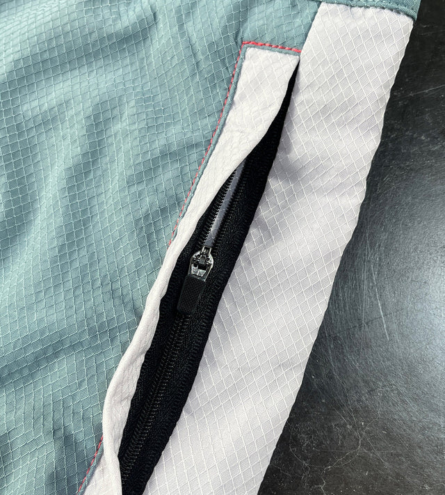 NEUFDEUX DIAMOND RIPSTOP JACKET BLUE