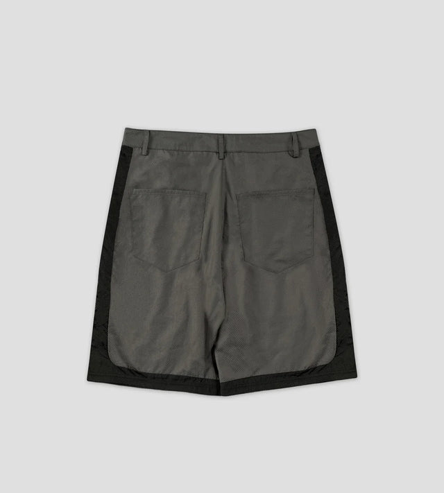 NEUFDEUX DIAMOND RIPSTOP SHORTS BLACK
