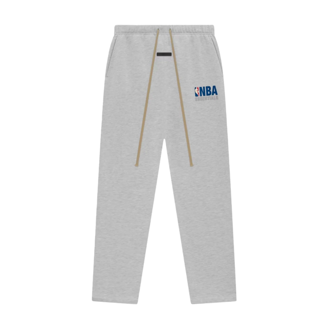 FEAR OF GOD ESSENTIALS PANTS NBA HEATHER GREY