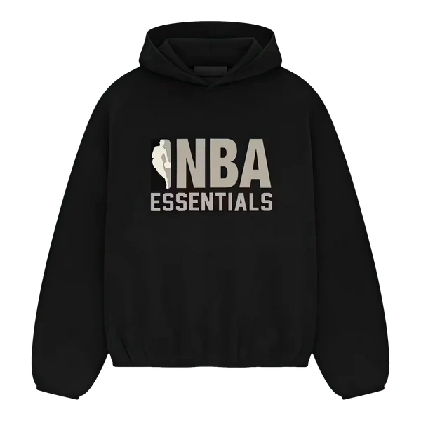 FEAR OF GOD ESSENTIALS NBA BLACK GREY FULL SET