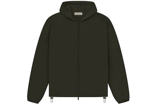 FEAR OF GOD ESSENTIALS JACKET OFF BLACK