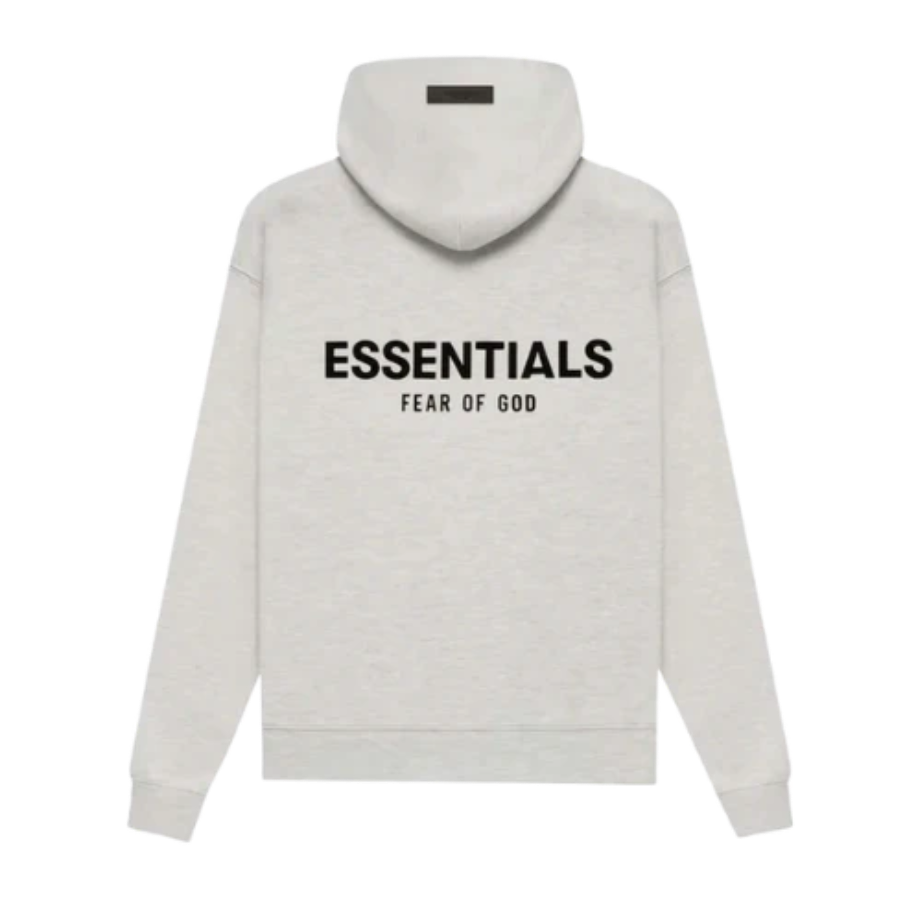 FEAR OF GOD ESSENTIALS HOODIE LIGHT OATMEAL
