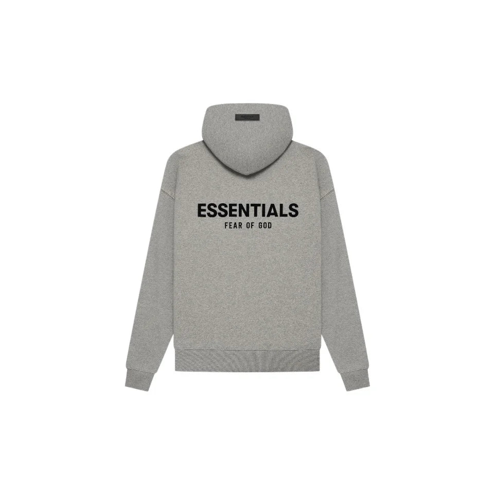 FEAR OF GOD ESSENTIALS HOODIE DARK OATMEAL
