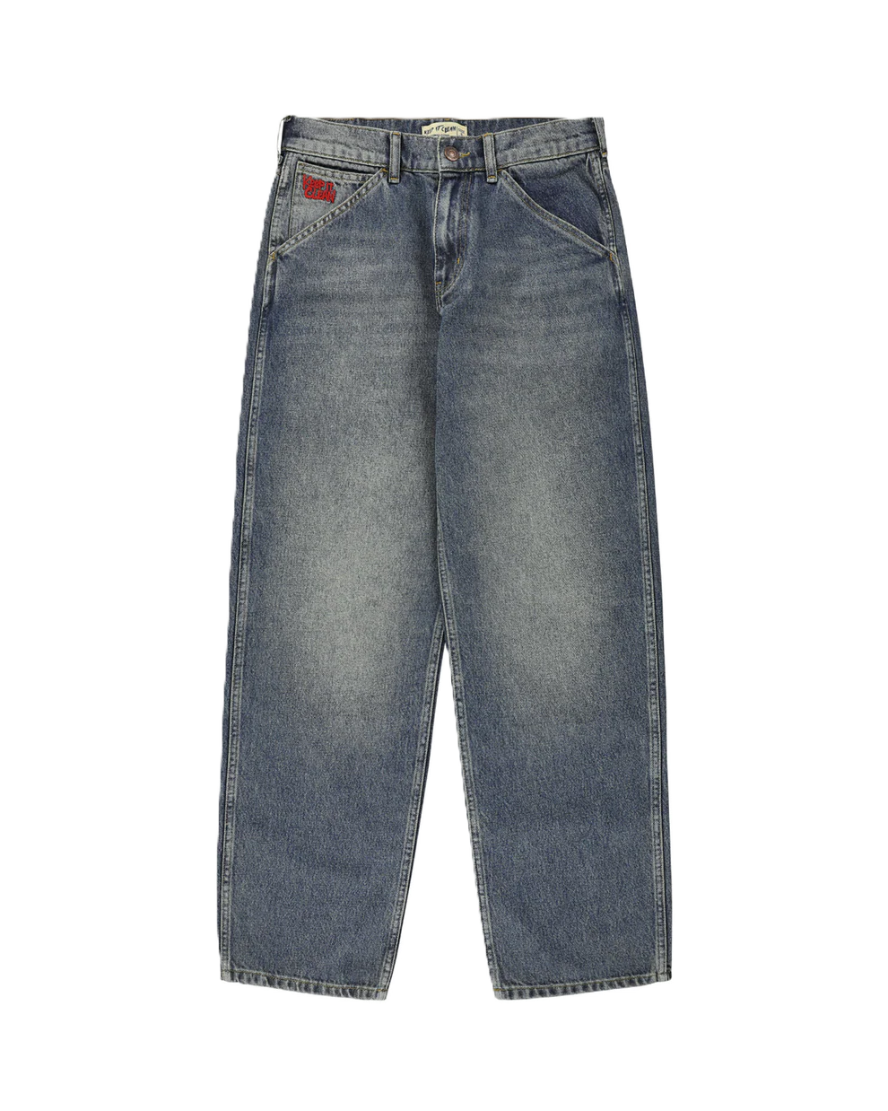 KEEP IT CLEAN RELAXED PANTS VINTAGE BLUE