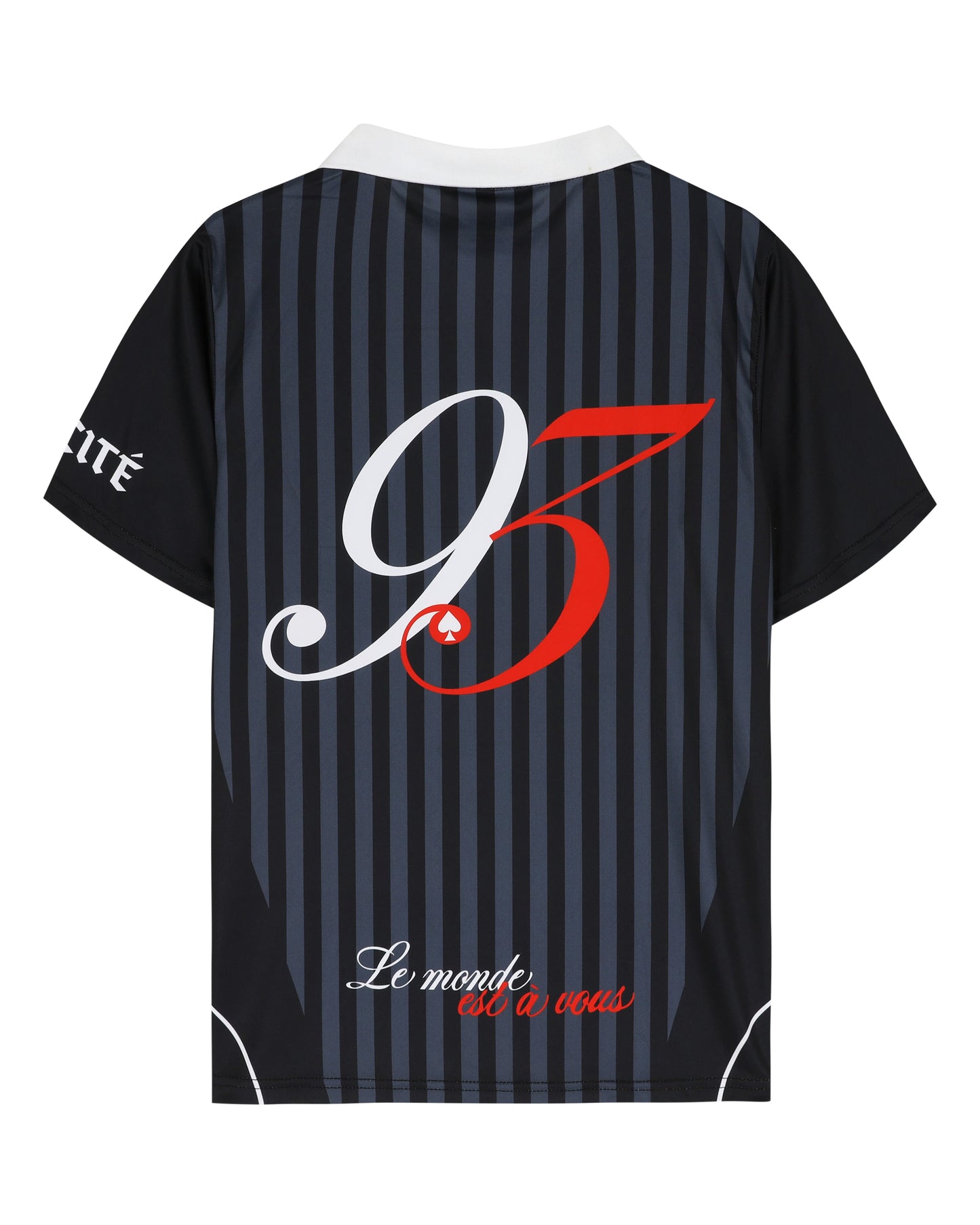 KEEP IT CLEAN BLACK SOCCER JERSEY