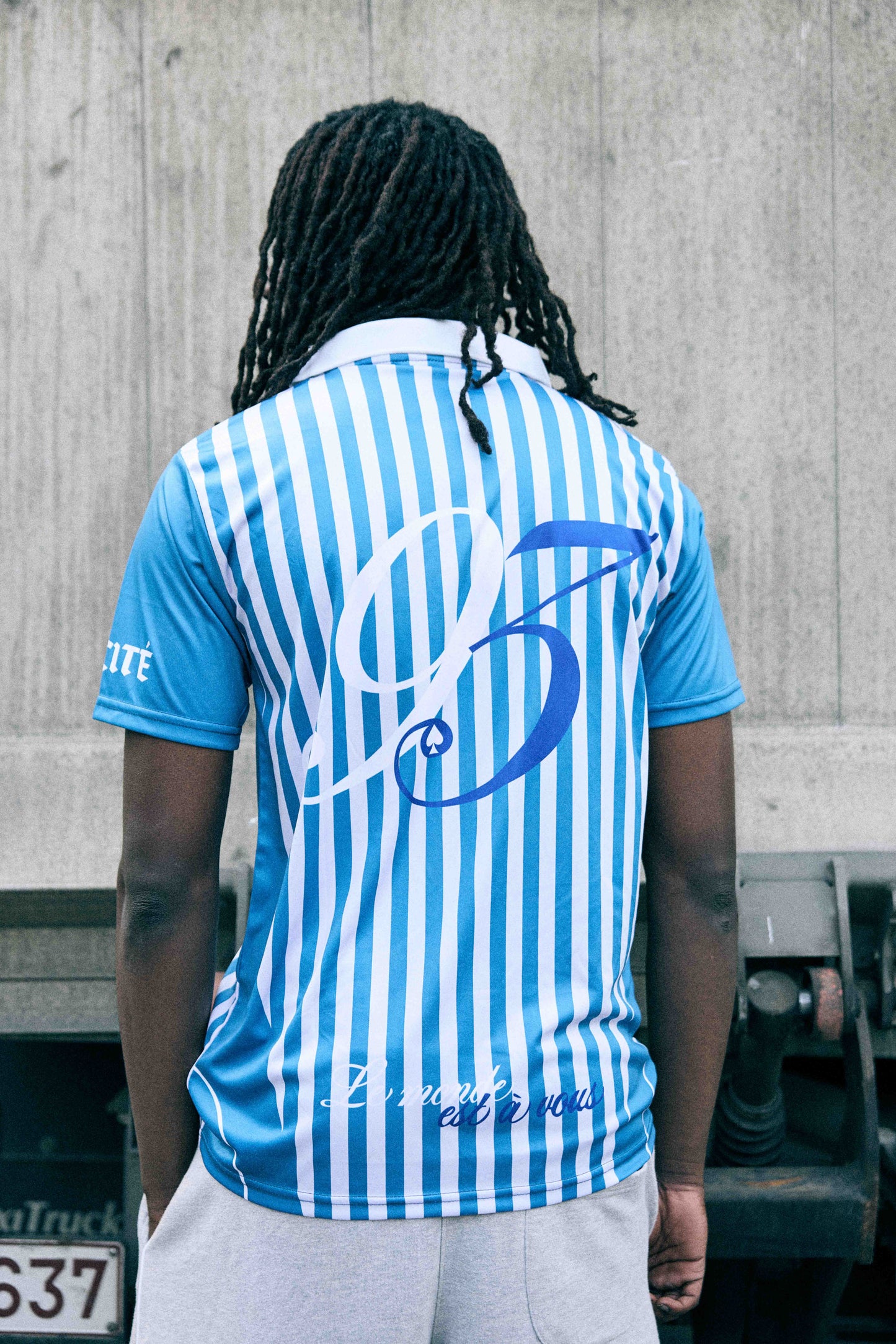 KEEP IT CLEAN BLUE SOCCER JERSEY