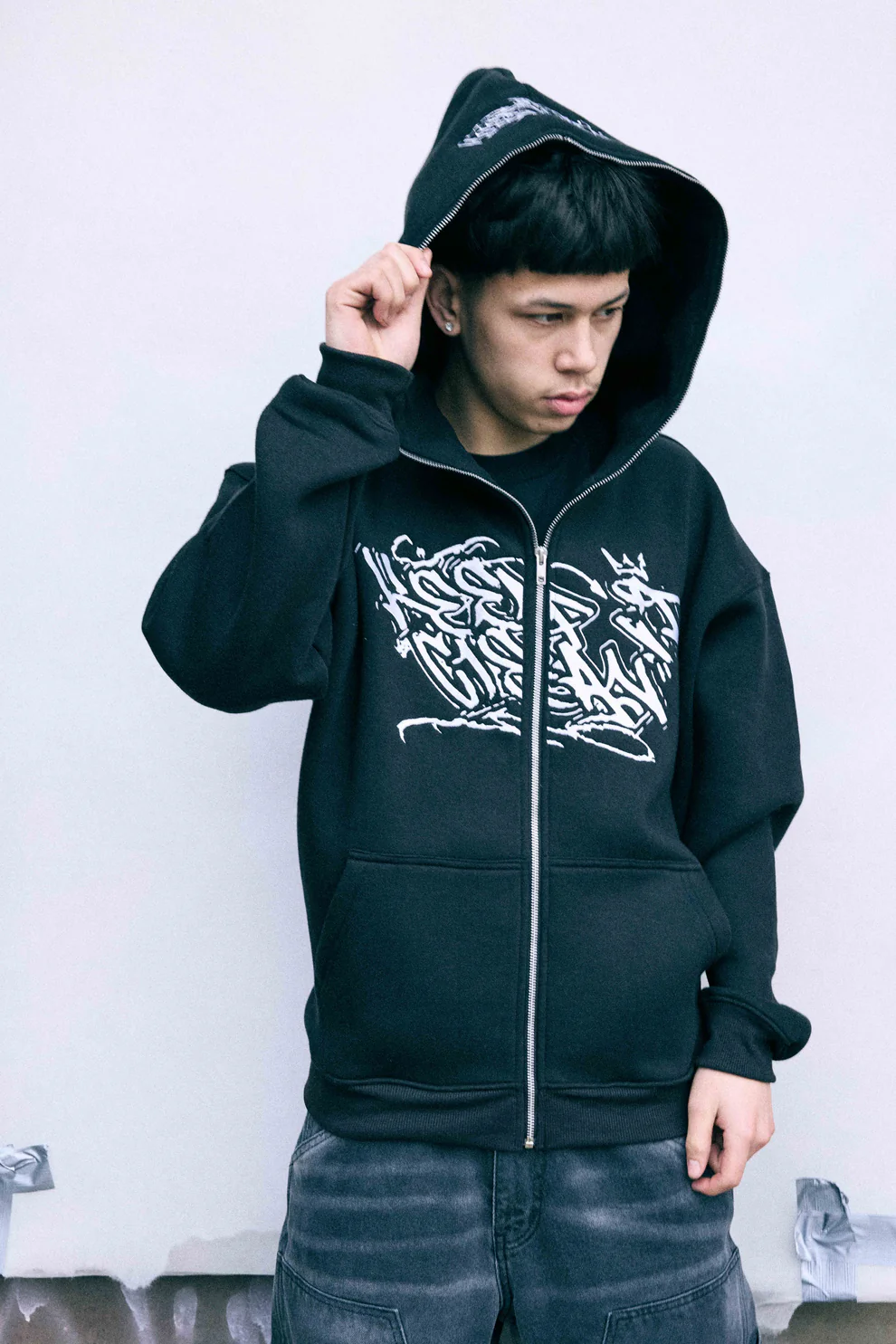 KEEP IT CLEAN SIXT SENSE FULL ZIPPER BLACK
