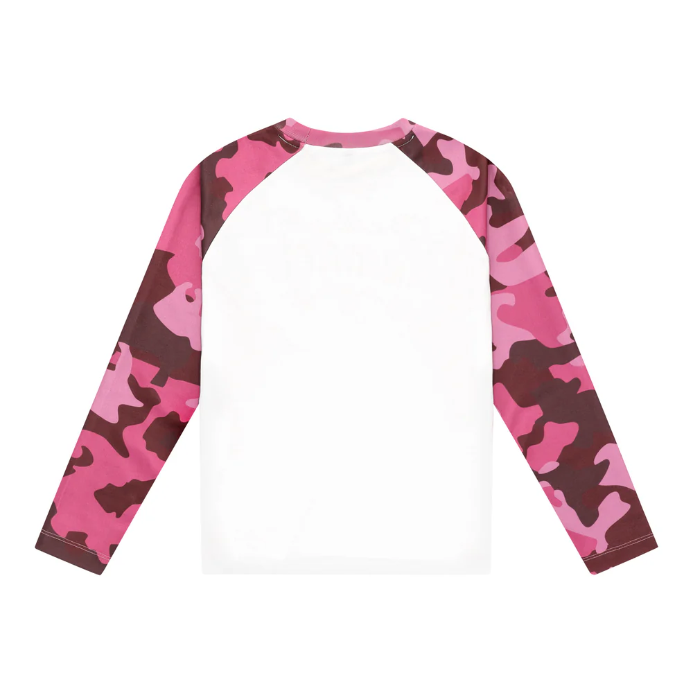 LUKAMACHAIN LONG SLEEVE ARMY PINK