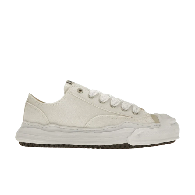 MAISON MIHARA YASUHIRO HANK CANVAS LOW WHITE