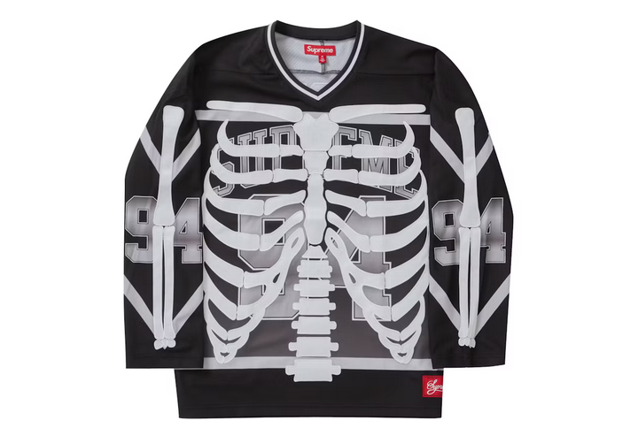 Supreme long sleeve outlet hockey jersey