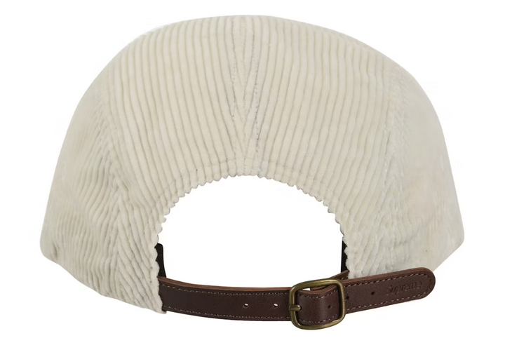 SUPREME CORDUROY CAMP CAP WHITE
