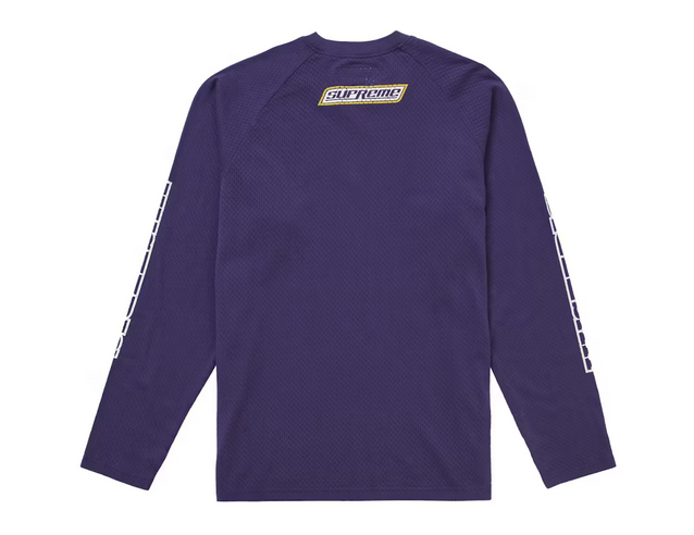 SUPREME HYSTERIC GLAMOUR MESH TOP PURPLE