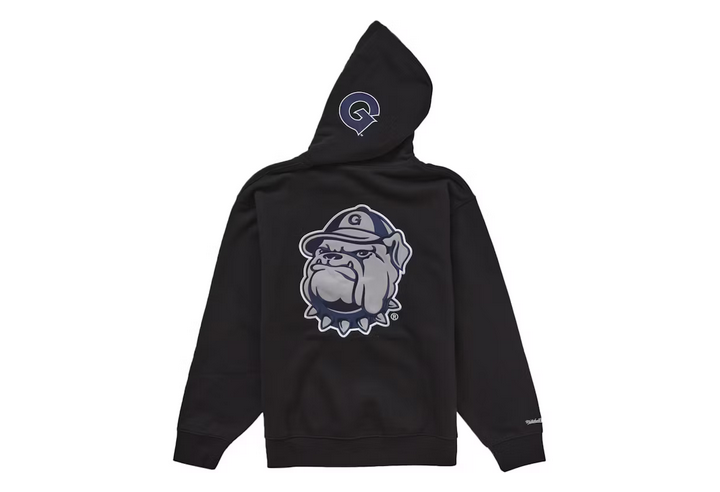 SUPREME MITCHEL & NESS NCAA HOODIE BLACK