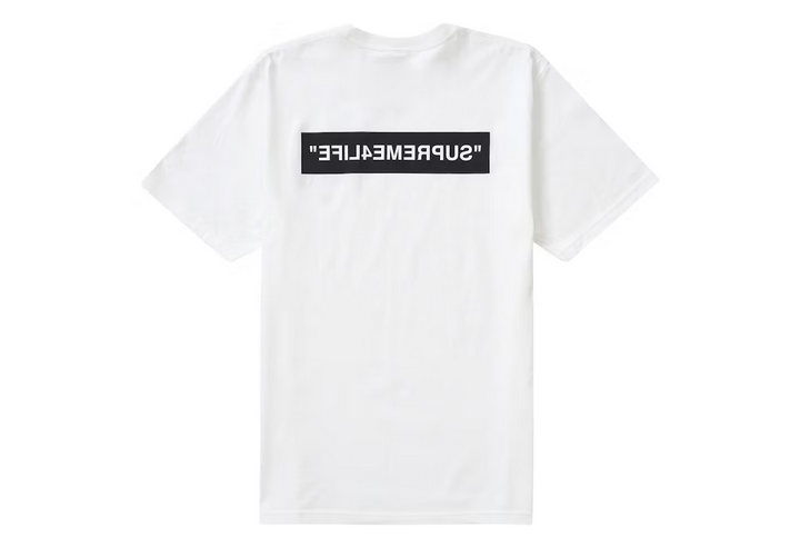 SUPREME 4 LIFE TEE WHITE