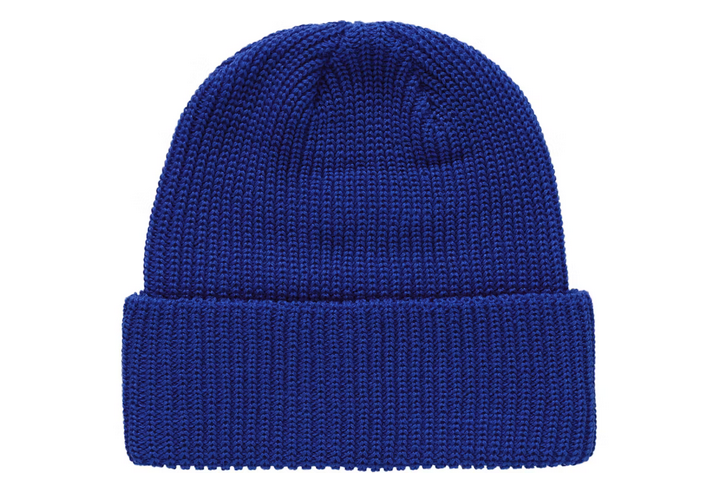 SUPREME LOOSE GAUGE BEANIE BLUE