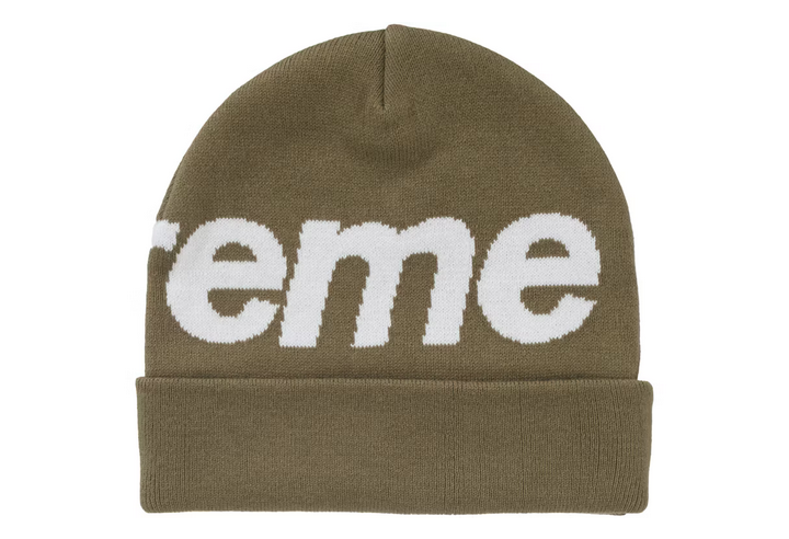 SUPREME BIG LOGO BEANIE