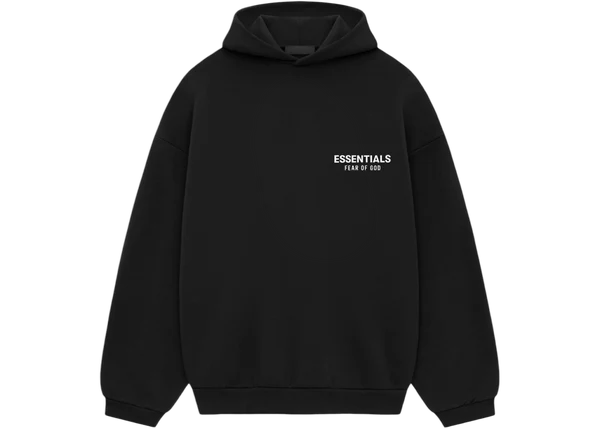 FEAR OF GOD ESSENTIALS HOODIE BLACK