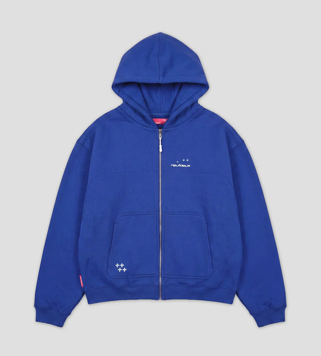 NEUFDEUX SUNDER ZIPHOODIE BLUE