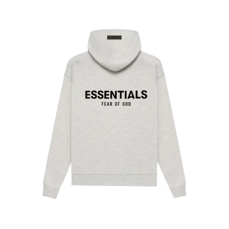 FEAR OF GOD ESSENTIALS HOODIE LIGHT OATMEAL