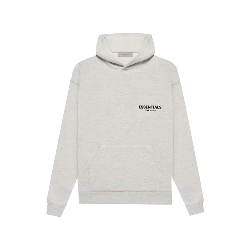 FEAR OF GOD ESSENTIALS HOODIE LIGHT OATMEAL