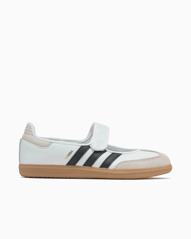 ADIDAS SAMBA JANE WHITE BLACK GUM