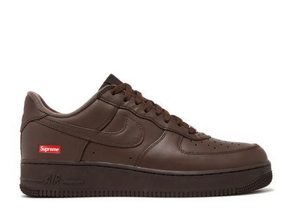 NIKE AIR FORCE 1 SUPREME BAROQUE BROWN
