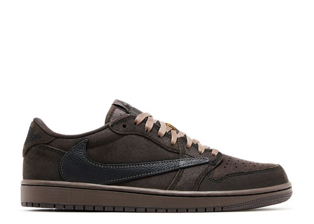 JORDAN 1 LOW TRAVIS SCOTT VELVET BROWN