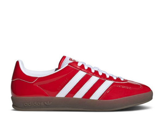 ADIDAS GAZELLE BETTER SCARLET PATENT