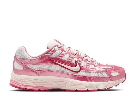 NIKE P-6000 WHITE SILT RED PEONY PINK